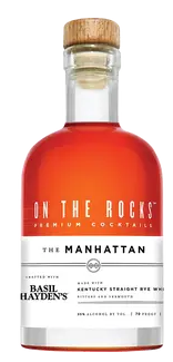 On The Rocks Basil Hayden Manhattan 375ml Cambridge Wines