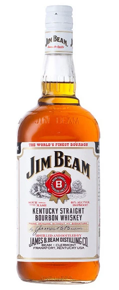 Jim Beam White Label Bourbon Whiskey 1.75L – Cambridge Wines