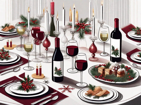 Wine Tasting at Home: How to host a holiday-themed wine tasting party!