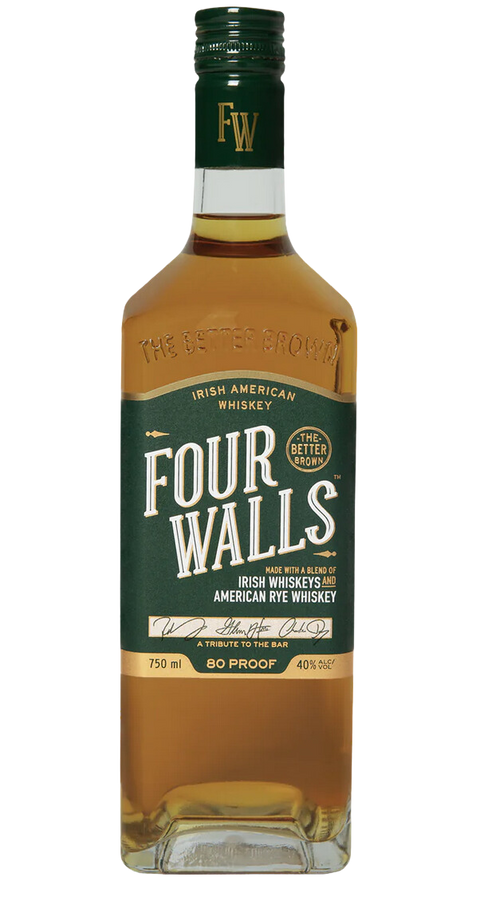 Four Walls Irish & American Rye Whiskey 750ml