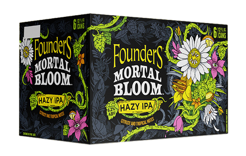 Founders Mortal Bloom Hazy IPA (6pk 12oz Cans)