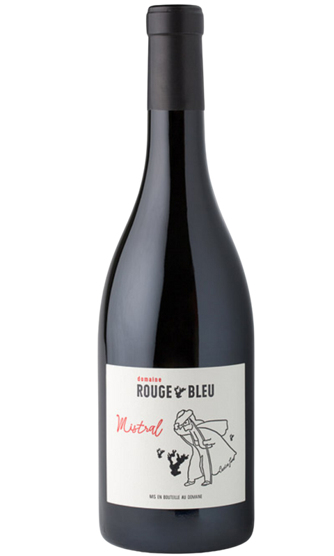 Domaine Rouge-Bleu Cotes du Rhone Villages Mistral 2019