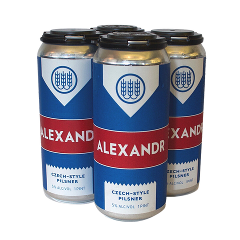 Schilling Alexandr Pilsner (4pk 16oz cans)