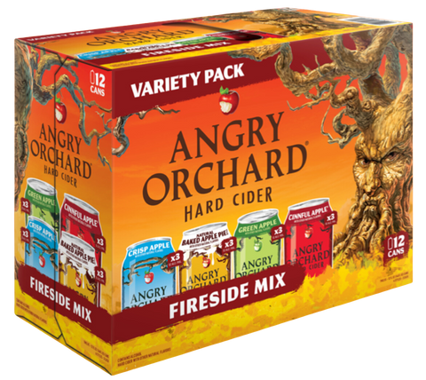 Angry Orchard Fireside Mix Variety (12oz 12pk cans)