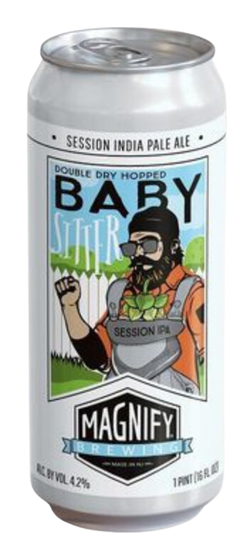 Magnify Brewing Babysitter Session IPA (4pk-16oz Cans)