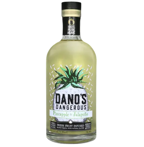 Danos Pineapple Jalapeno Infused Tequila 750ml
