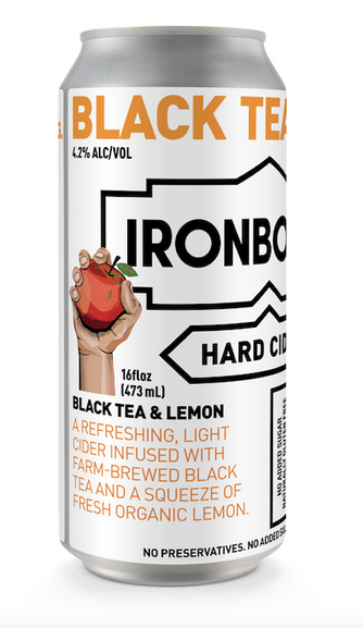 Ironbound Black Tea & Lemon (4pk-12onz cans) – Cambridge Wines