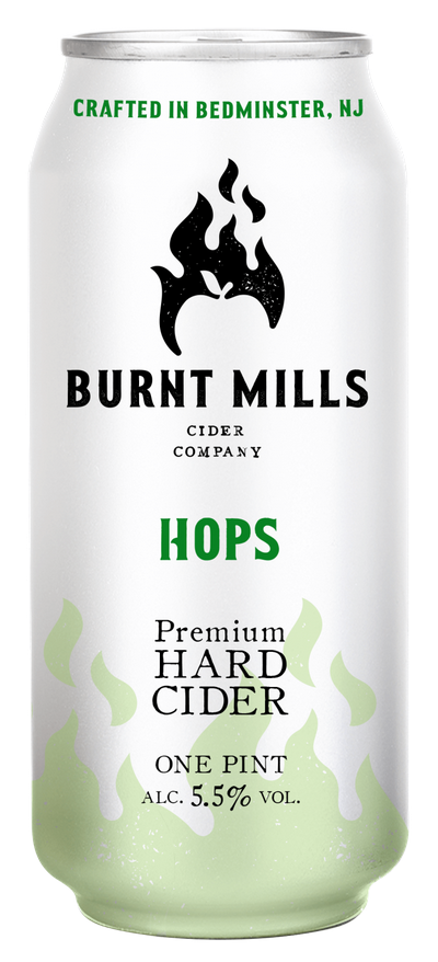 Burnt Mills Hops Cider (4pk 16oz cans)