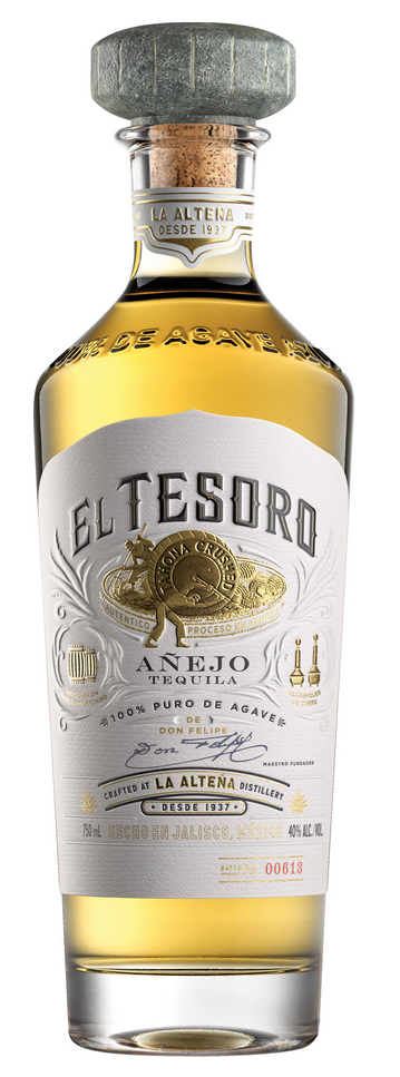 El Tesoro Añejo Tequila 750 ml