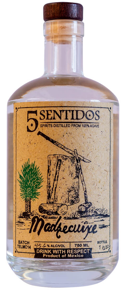 Cinco Sentidos Espadín, Cuixe y Madre Tio Tello Mezcal 750ml