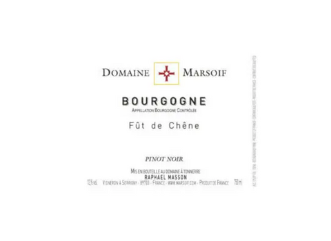 Domaine Marsoif Bourgogne Rouge Fut de Chene 2021