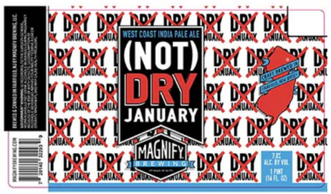 Magnify (Not) Dry January IPA (4pk-16oz Cans)