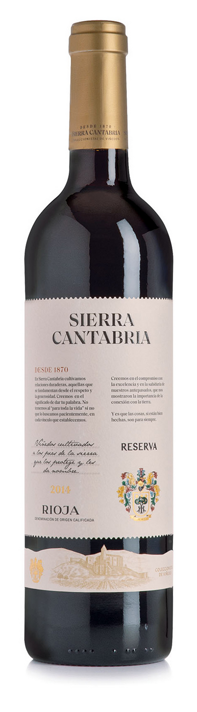Sierra Cantabria Rioja Reserva 2015