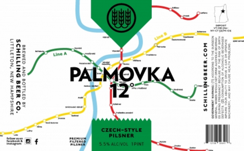 Schilling Palmovka 12 (4pk 16oz cans)