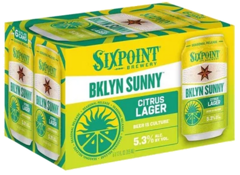 Sixpoint Brooklyn Sunny (6pk 12oz Cans)