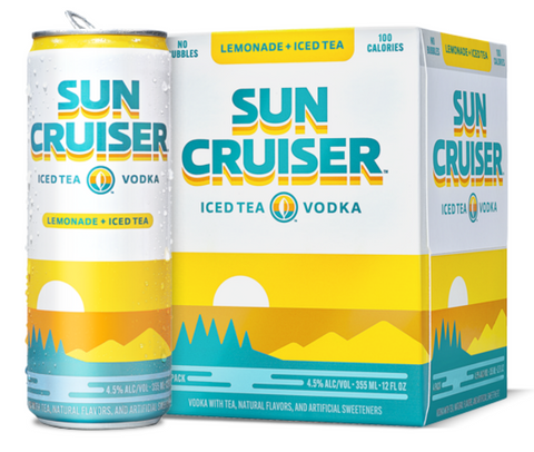 Sun Cruiser Lemonade/Ice Tea (12oz 4pk cans)