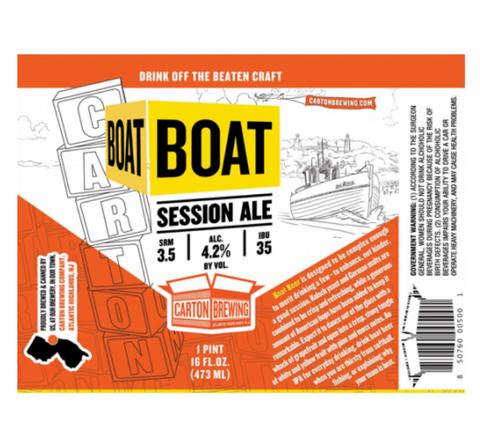 Carton Boat 16oz