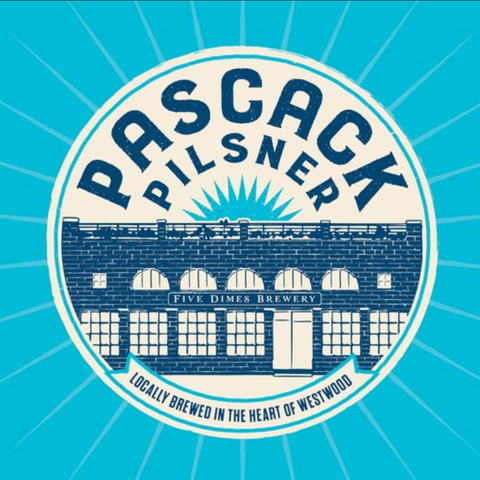 Five Dimes Pascack Pilsner 16oz