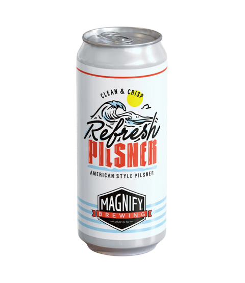 Magnify - Refresh Pils (4pk-16onz cans)