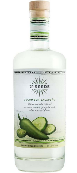21 Seeds Cucumber Jalapeno Blanco Tequila 750ml