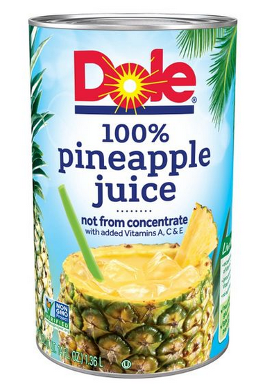 Dole Pineapple Juice 46oz