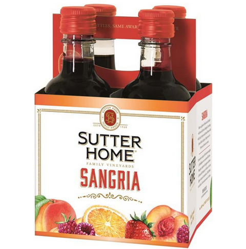 Sutter Home Sangria (4pk-187ml)