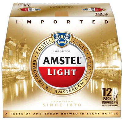 Amstel Light Lager (12pk-12oz Bottles)