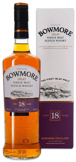 Bowmore 18 Year Single Malt Scotch Whisky 750ml