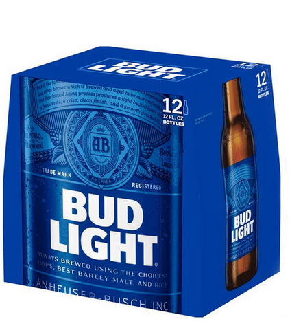 Bud Light Lager (12pk-12oz Bottles)