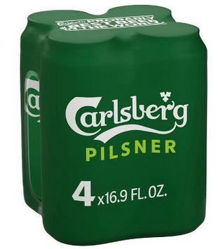 Carlsberg Pilsner (4pk-16oz Cans)