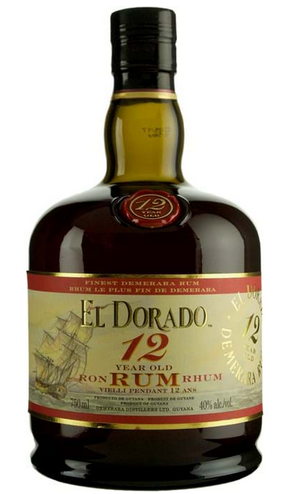 El Dorado Superior 12 Year Old Demerara Rum 750ml
