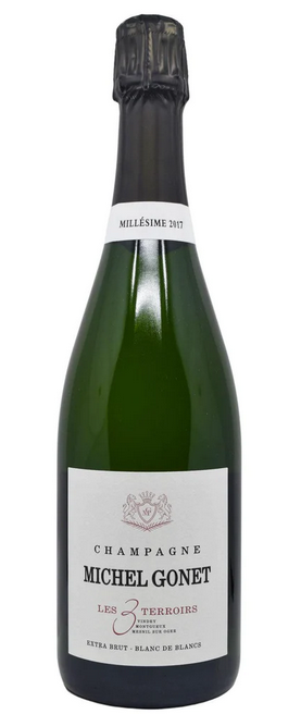 Michel Gonet Champagne Extra Brut Blanc de Blancs Les 3 Terroirs 2018