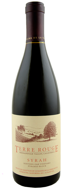 Terre Rouge 'Sentinel Oak Vineyard Pyramid Block' Syrah 2014