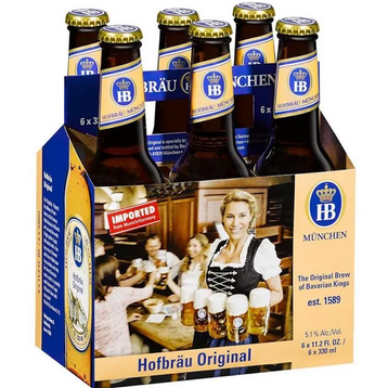 Hofbrau Original (6pk-12oz Bottles)