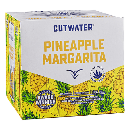 Cutwater Pineapple Margarita (4pk-12oz Cans)
