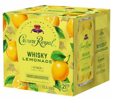 Crown Royal Lemon (4pk-Cans)