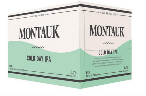 Montauk Cold Day IPA (6pk cans)