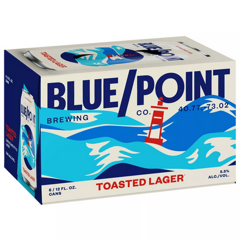 Blue Point Toasted Lager (6pk-12oz Cans)
