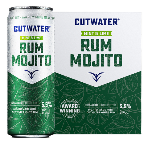 Cutwater Rum Mojito (4pk-12oz Cans)