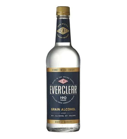 Everclear Grain Alcohol 190 Proof 750ml