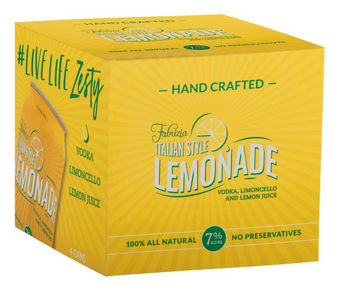 Fabriz Italian Lemonade (4pk-12oz Cans)