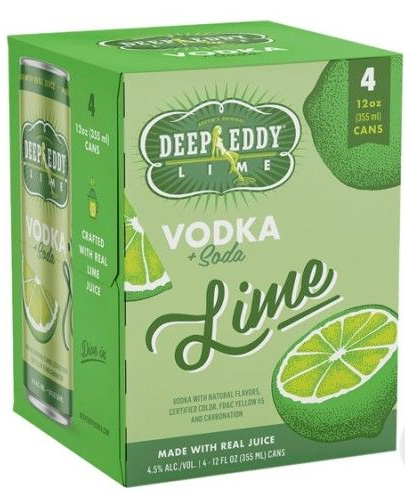 Deep Eddy Lime RTD 4pk Cans – Cambridge Wines