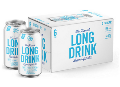 Long Drink Zero (6pk-12oz Cans) RTD