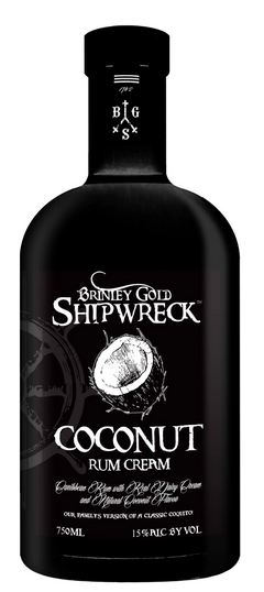 Brinley Shipwreck Coconut Rum Cream 750ml