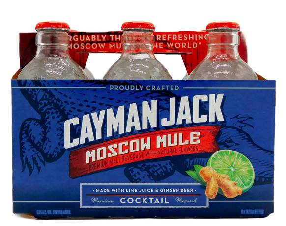 Cayman Jack Moscow Mule (6pk-12oz Bottles)