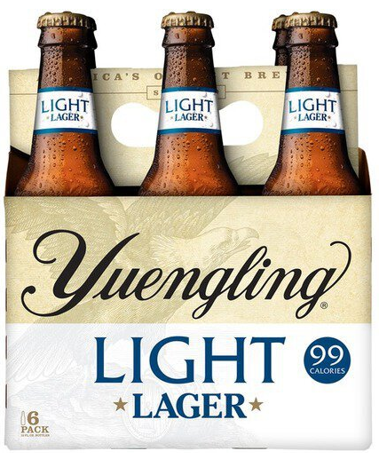 Yuengling Light Lager (6pk-12oz Bottles)