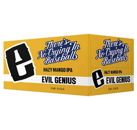 Evil Genius Theres No Crying In Baseball (6pk-12oz Cans)