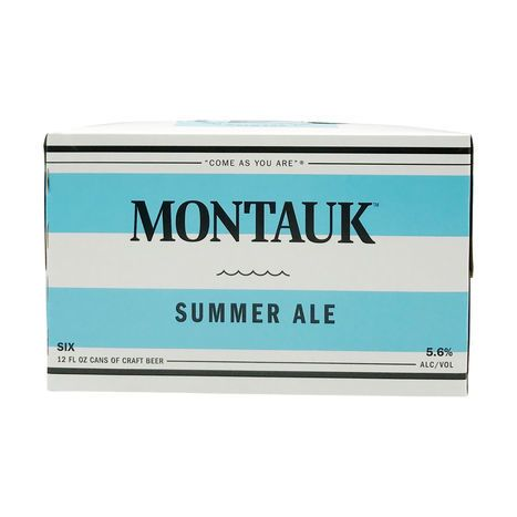 Montauk Summer Ale (6pk 12oz cans)