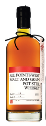 All Points West Malt & Grain Pot Still Whiskey 750ml