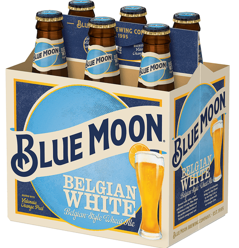 Blue Moon Belgian White (6pk-12oz Bottles)